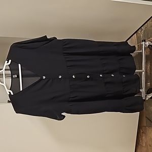 Shein buttoned LBD